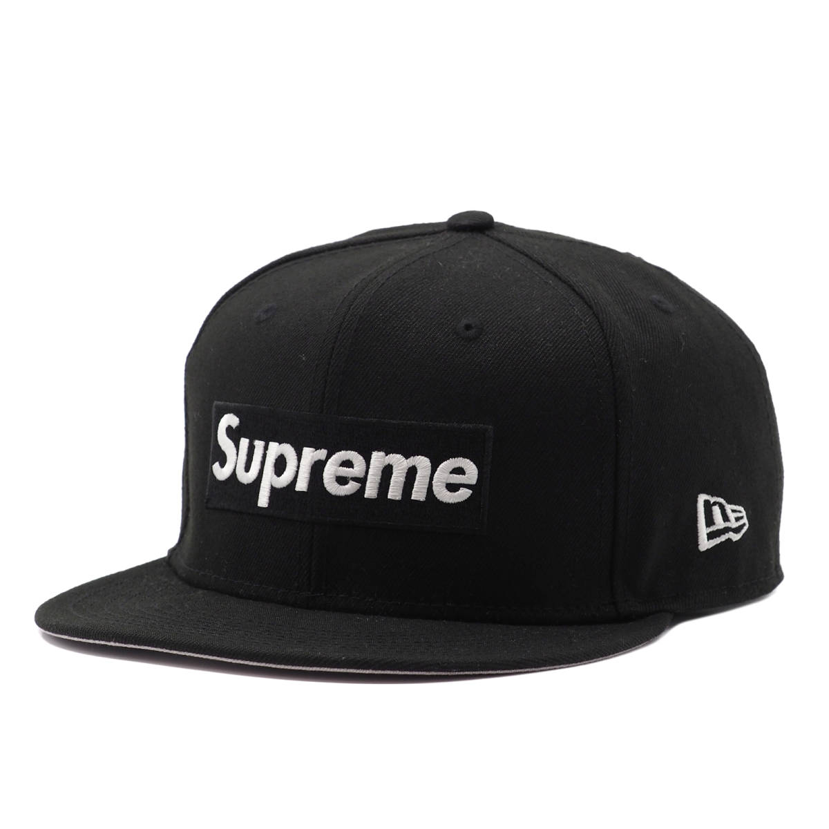 Supreme - Champions Box Logo New Era 黒7. 1/2 シュプリーム - チャンピオンズ ボックス ロゴ ニュー エラ 2021SS