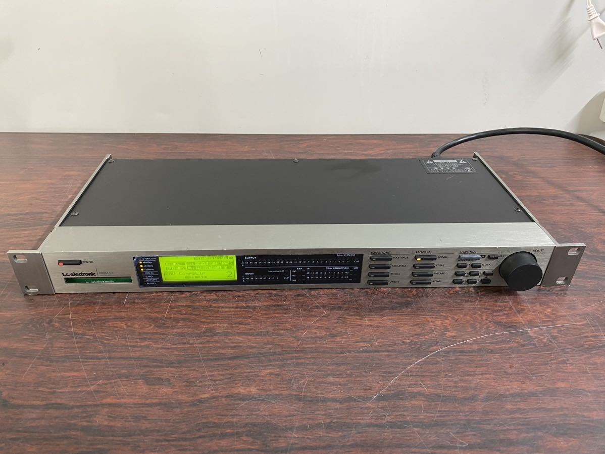 A2072)t.c.electronic DBMAX Digital Broadcast Maximizer II 通電確認