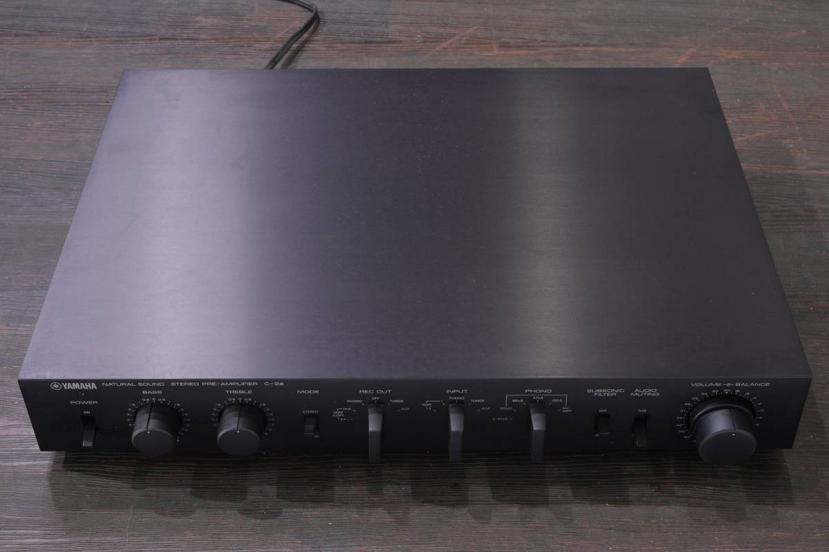 YAMAHA ヤマハ プリアンプ コントロールアンプ C-2a C-2 プリメイン