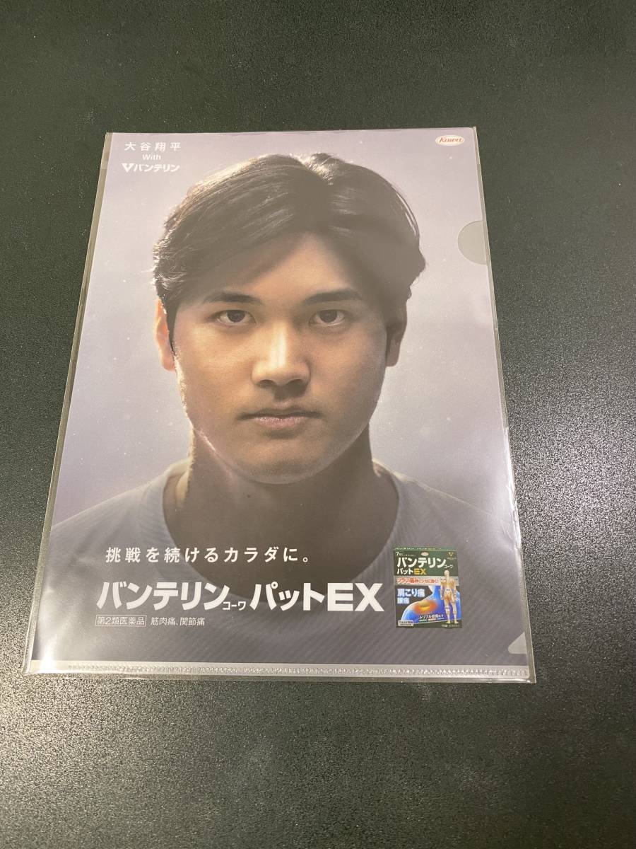大谷翔平クリアファイル(バンテリン)　3枚組　_3