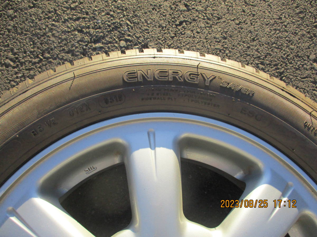 155/65R14 ミシュラン 2019年＆ダイハツ純正アルミ4穴【 14X4.5J 45 】