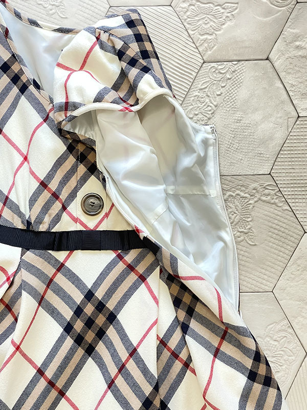 ◇バーバリーブルーレーベル【BURBERRY BLUE LABEL】ノバチェック柄