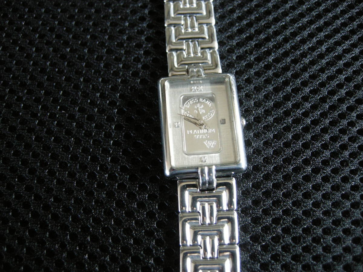 エルジン プラチナインゴット時計 ELGIN エルジン 腕時計 純プラチナ 