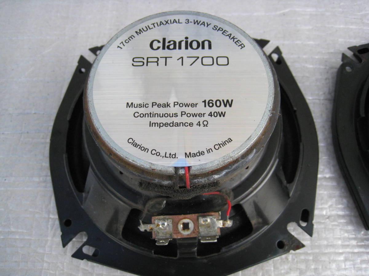 SRT1700 clarion クラリオン ヨドバシ.com スピーカーセット 0 160W
