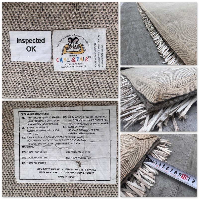 BoConcept ボーコンセプト ラグ シャギーラグ ダークグレー BoConcept