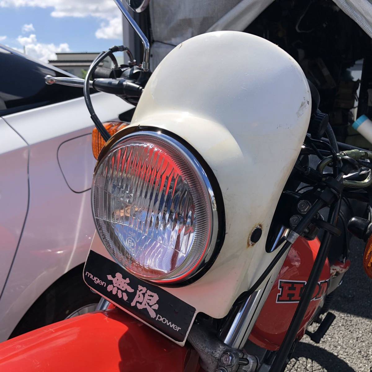 ホンダ XL250S 純正 フロントフェンダー L250 割れなし バイク ホンダ XL250S 純正 フロントフェンダー L250 割れなし