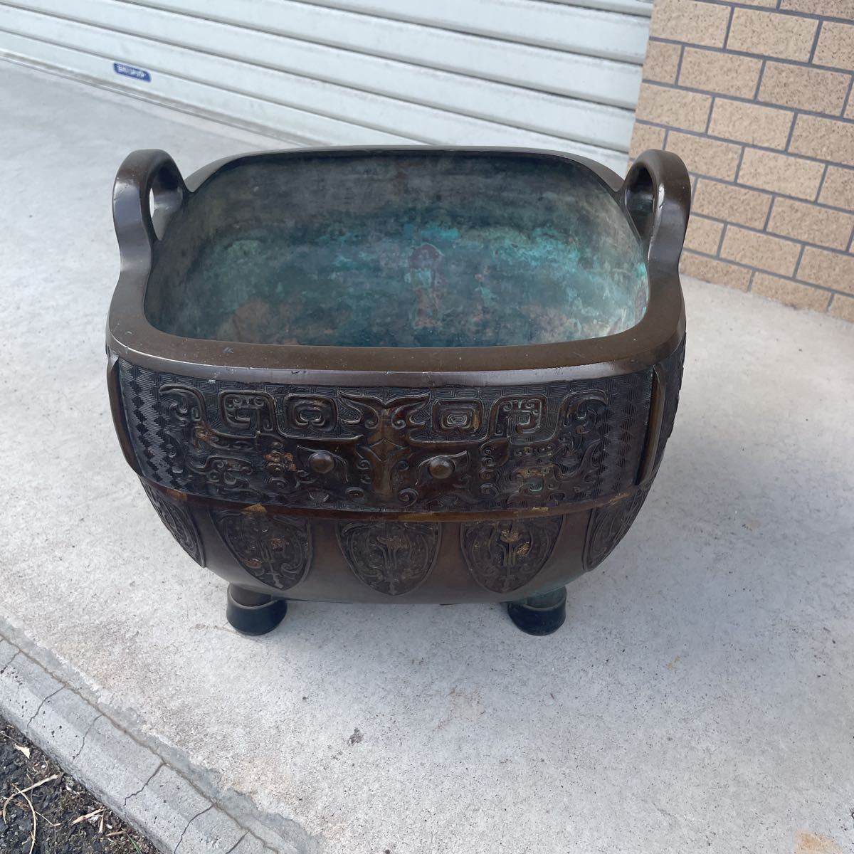 新品，100%新品 金属製 火鉢 詳細不明(銅製)｜売買されたオークション情報、yahooの商品情報をアーカイブ公開 - オークファン その他