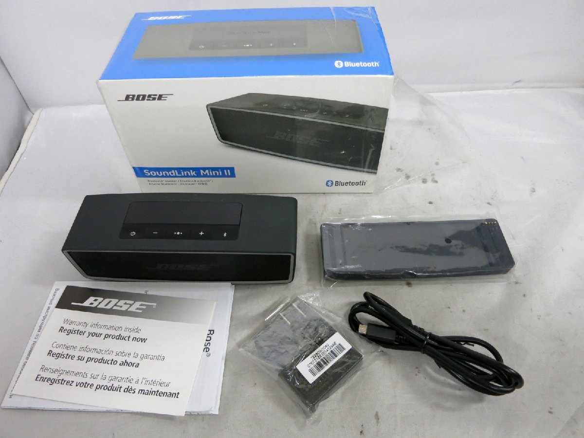 中古　Bose SoundLink Mini2　Bluetoothスピーカー BOSE Mini SoundLink 中古Bose Black CBN&frasl;Bluetooth