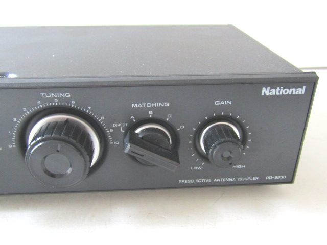National RD-9830 ナショナル BCLアンテナカップラー RD-9830レア