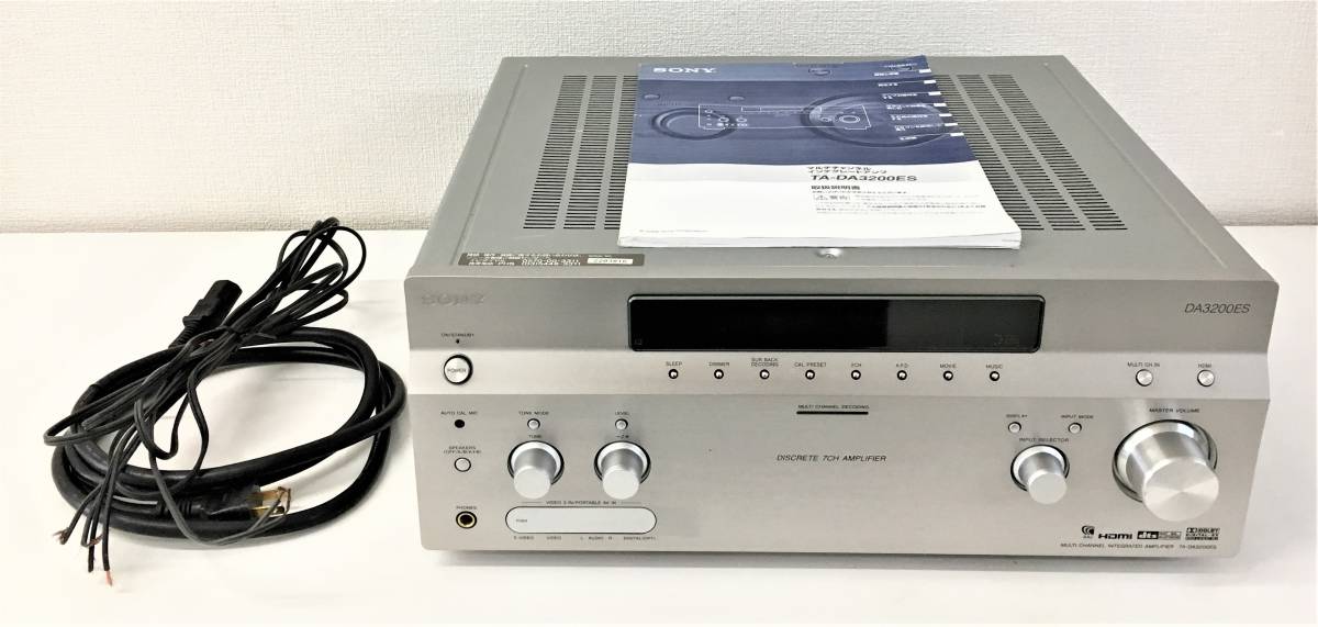 ソニー SONY マルチチャンネルインテグレートアンプ STR-DH590 マルチ