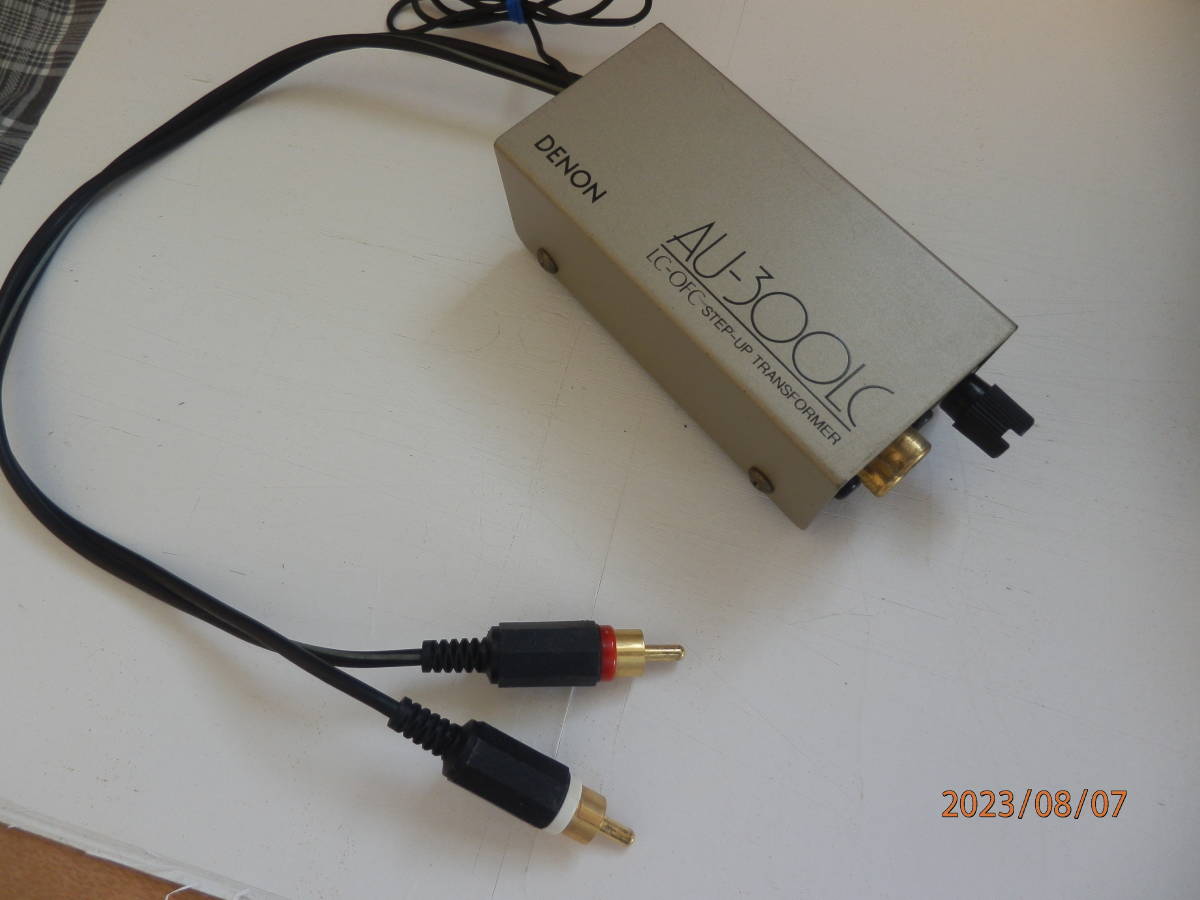 DENON デノン AU-300LC ステップアップトランス DENON 昇圧