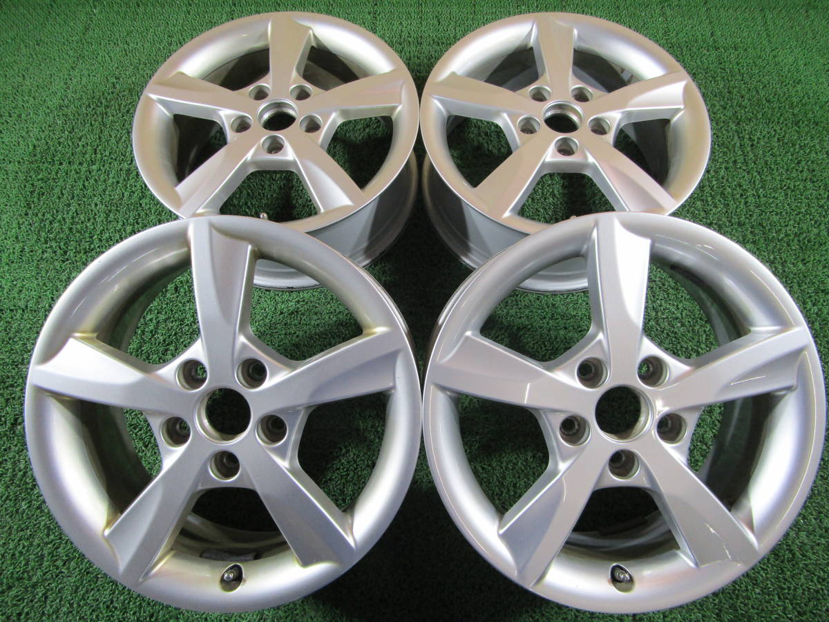 札幌発☆最落なし!【A3 純正】アウディ 16×6J +48 4本 売切