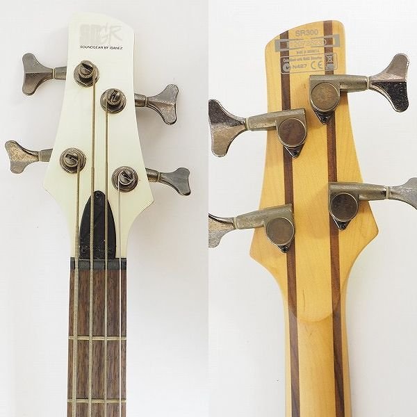 Ibanez/アイバニーズ SDGR SR300 PW アクティブ4弦ベース ギグケース付 