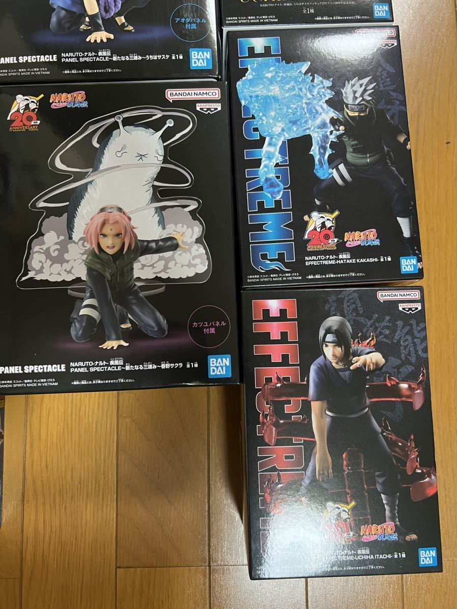 NARUTO うずまきナルト 20周年記念フィギュア 幼少期 20体セット うずまきナルト 20周年 ナルト　NARUTO フィギュア　イタチ　ミナト　火影岩　セット　20周年