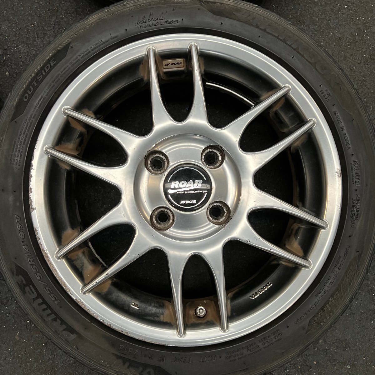 ワーク ROAR WORK PCD100 - 「roar」(タイヤ、ホイール)(自動車 Yahoo 