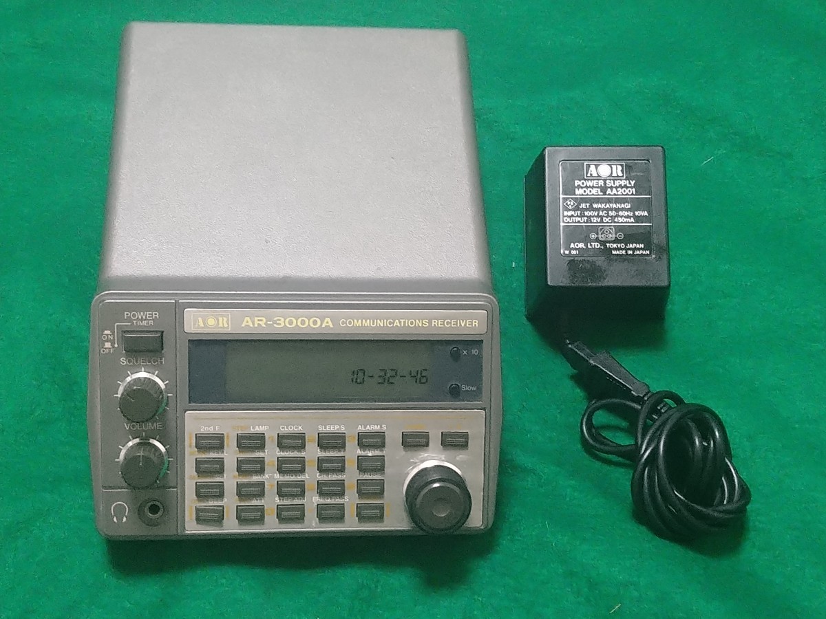AOR 広帯域受信機 AR-3000A AOR AR-3000A 広帯域受信機 過去の製品紹介