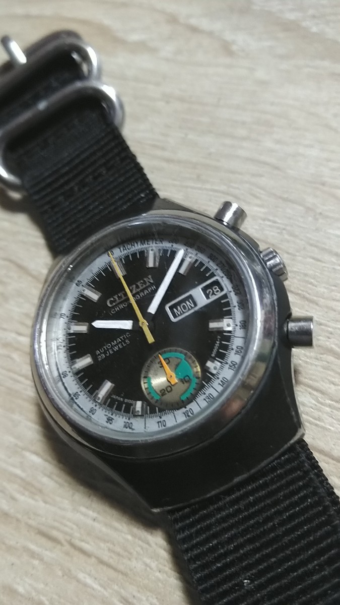 シチズン CITIZEN メンズ クロノグラフ 訳あり デジタルウォッチ 