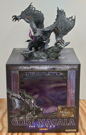 □【中古】黒蝕竜 ゴア・マガラ 復刻版『モンスターハンター』カプコン 
