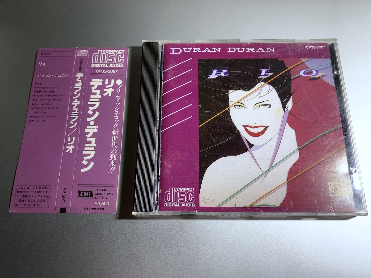【DURAN DURAN★ピアノコレクション】デュラン・デュラン 初版 DURAN DURAN リオ / デュラン・デュラン CP35-3067 初期盤CD 角丸帯付き