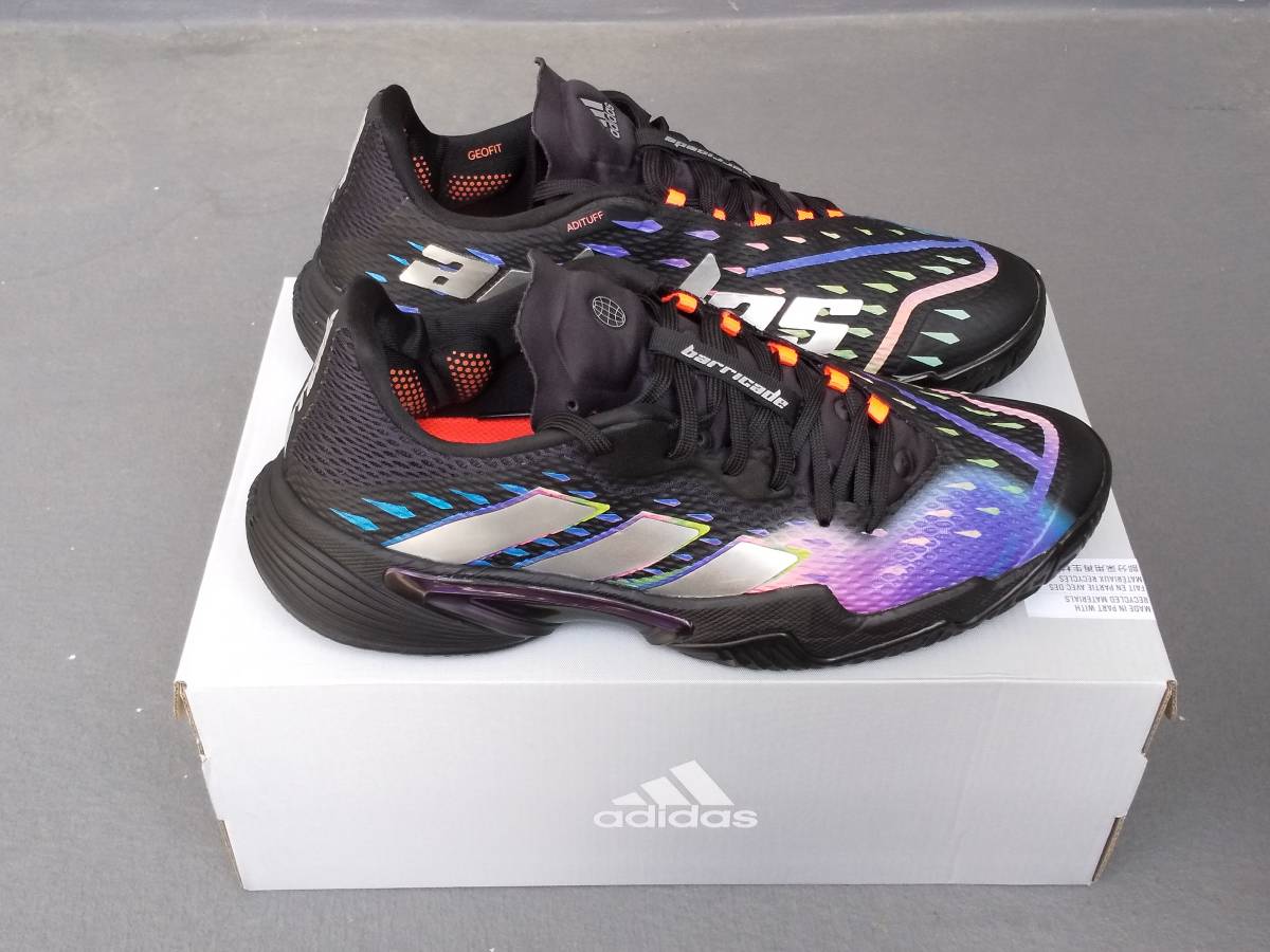 アディダス adidas Barricade Tennis バリケード テニスシューズ 26.0cm 美品