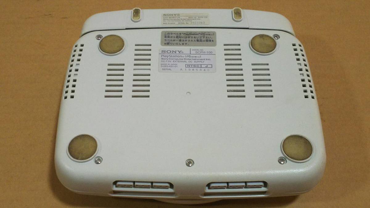 SONY□PSone combo 動作確認済み プレイステーション 本体 液晶(本体 