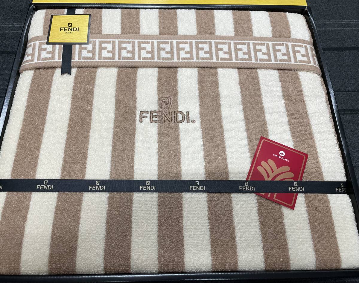 FENDI フェンディ タオルケット 未使用 ズッカ FF柄 箱あり その他