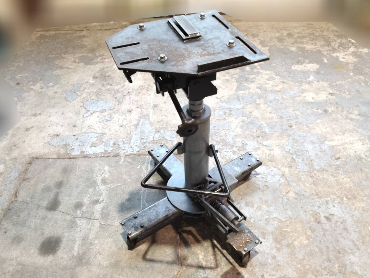 9816 中古 引取限定 ハイミッションジャッキ 長崎ジャッキ 油圧 ミッションリフト リフトサポート カーメンテナンス 自動車整備機械工具