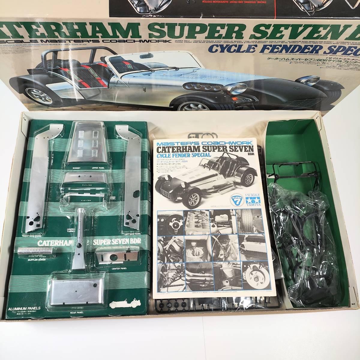 タイヤのみ組立済み】タミヤ 1/12 ケーターハム スーパーセブン BDR 
