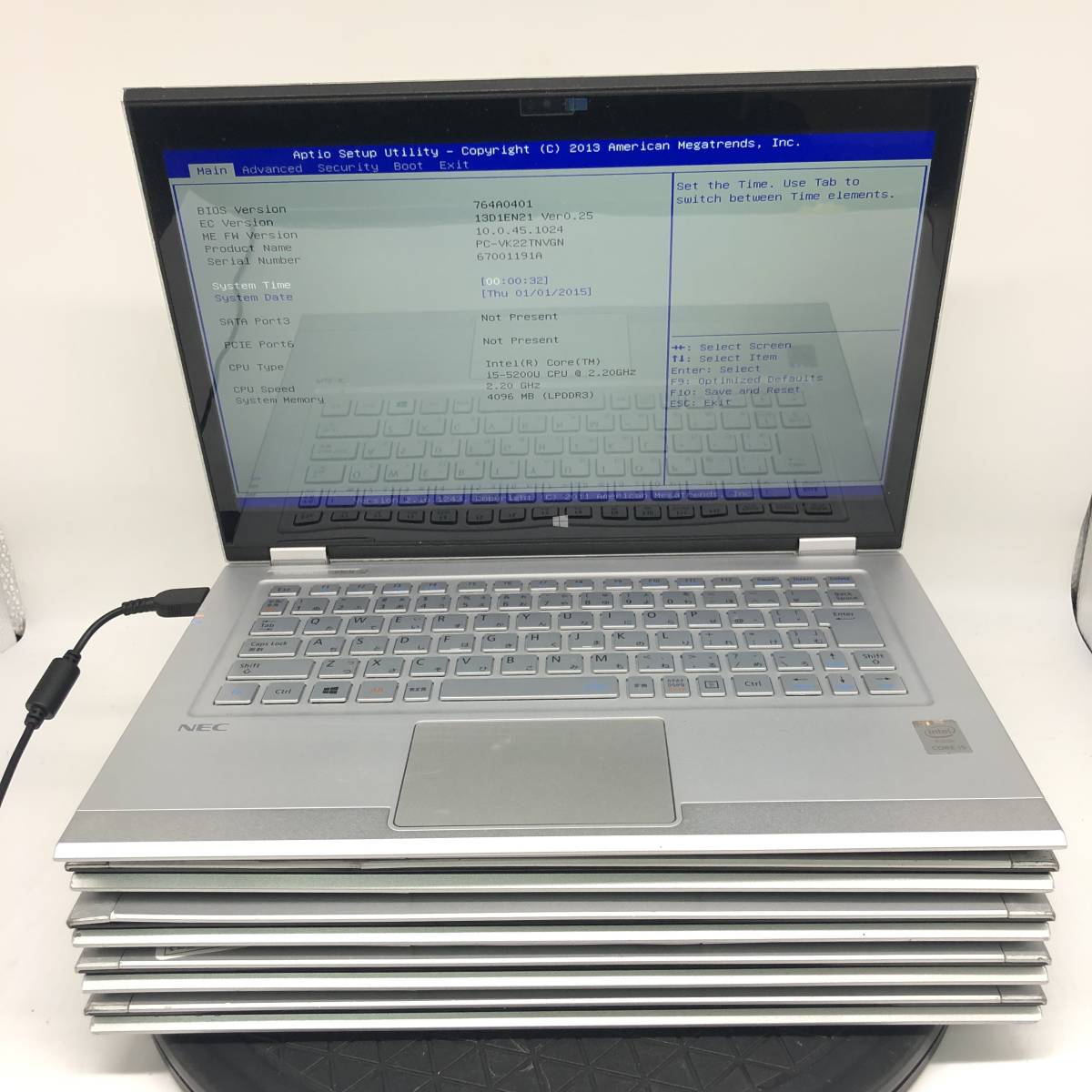 NEC VersaPro ジャンク UltraLite - Yahoo!オークション BIOS可5台 