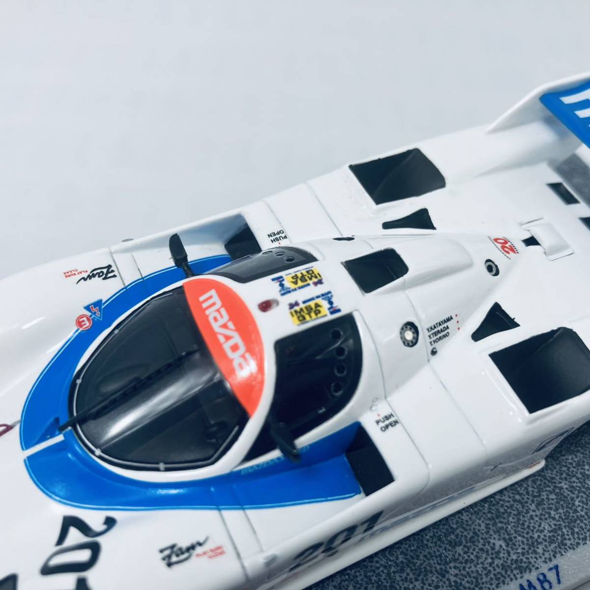 珍品 MINIMAX spark スパーク 1/43 1987年型 マツダ 757 MAZDA ROTARY