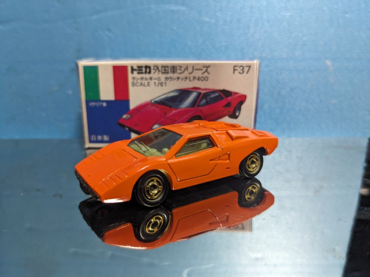 f37 カウンタック lp400 ギフトバラシ ギフト特注 青箱 トミカ 日本製