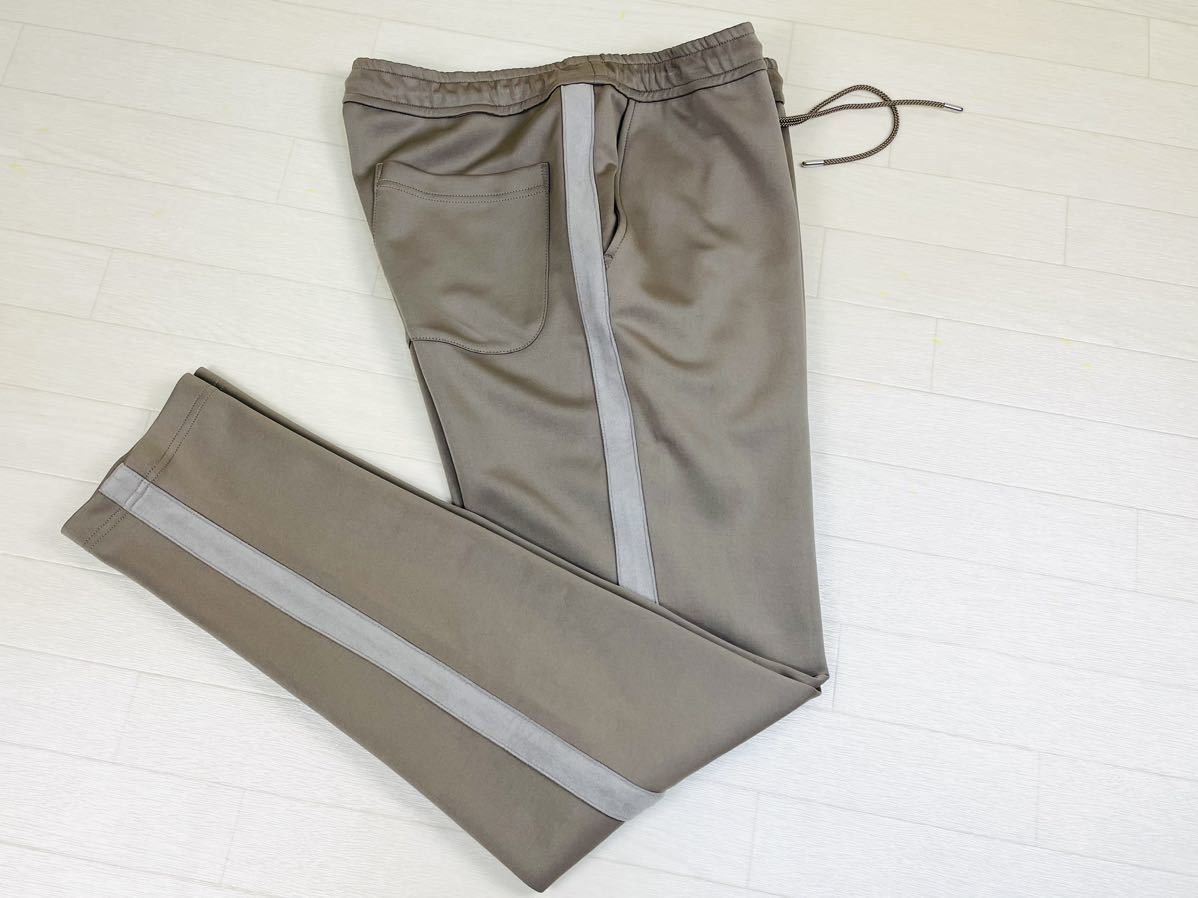 新品1円スタート!定価1.7万 Lサイズ 未使用JOSEPH MENジョゼフ ダンボール素材 ダブルフェイスジャージー テーパードパンツ イージーパンツ