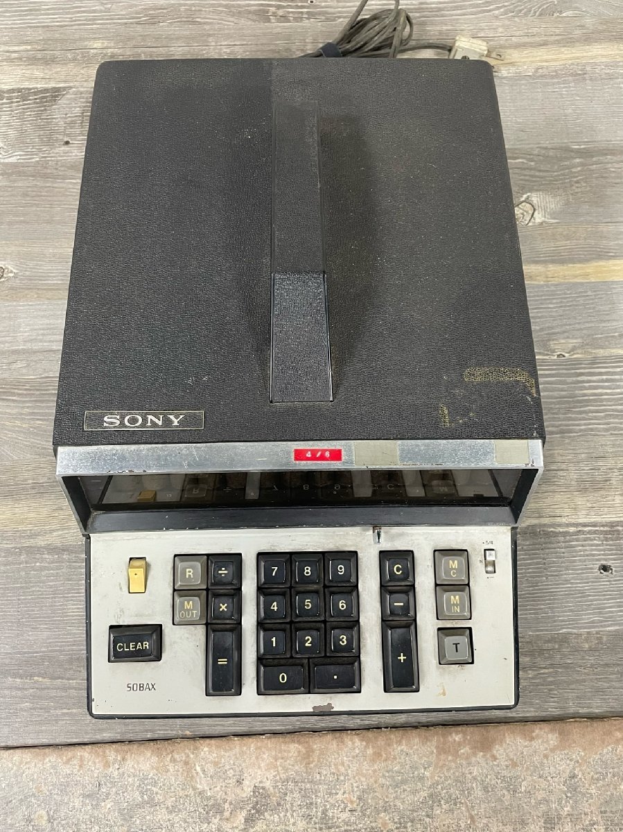 7137 レトロ ニキシー管電卓 SONY SOBAX ICC-500 SOLID STATE