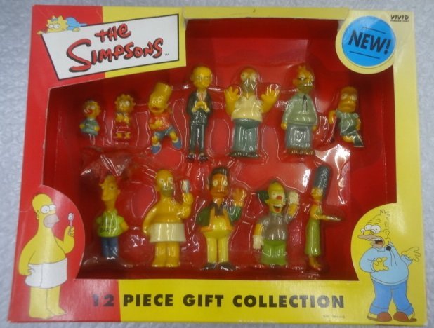 現状 シンプソンズ 12ピース ギフトコレクション PVCフィギュアセット