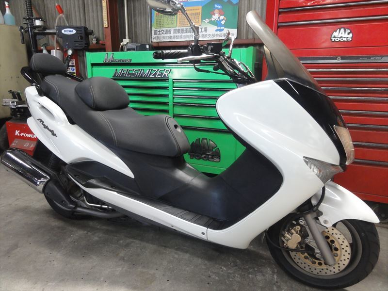 大阪 茨木市発 アドレス110 CF11A 16326km シグナスx v125 v100