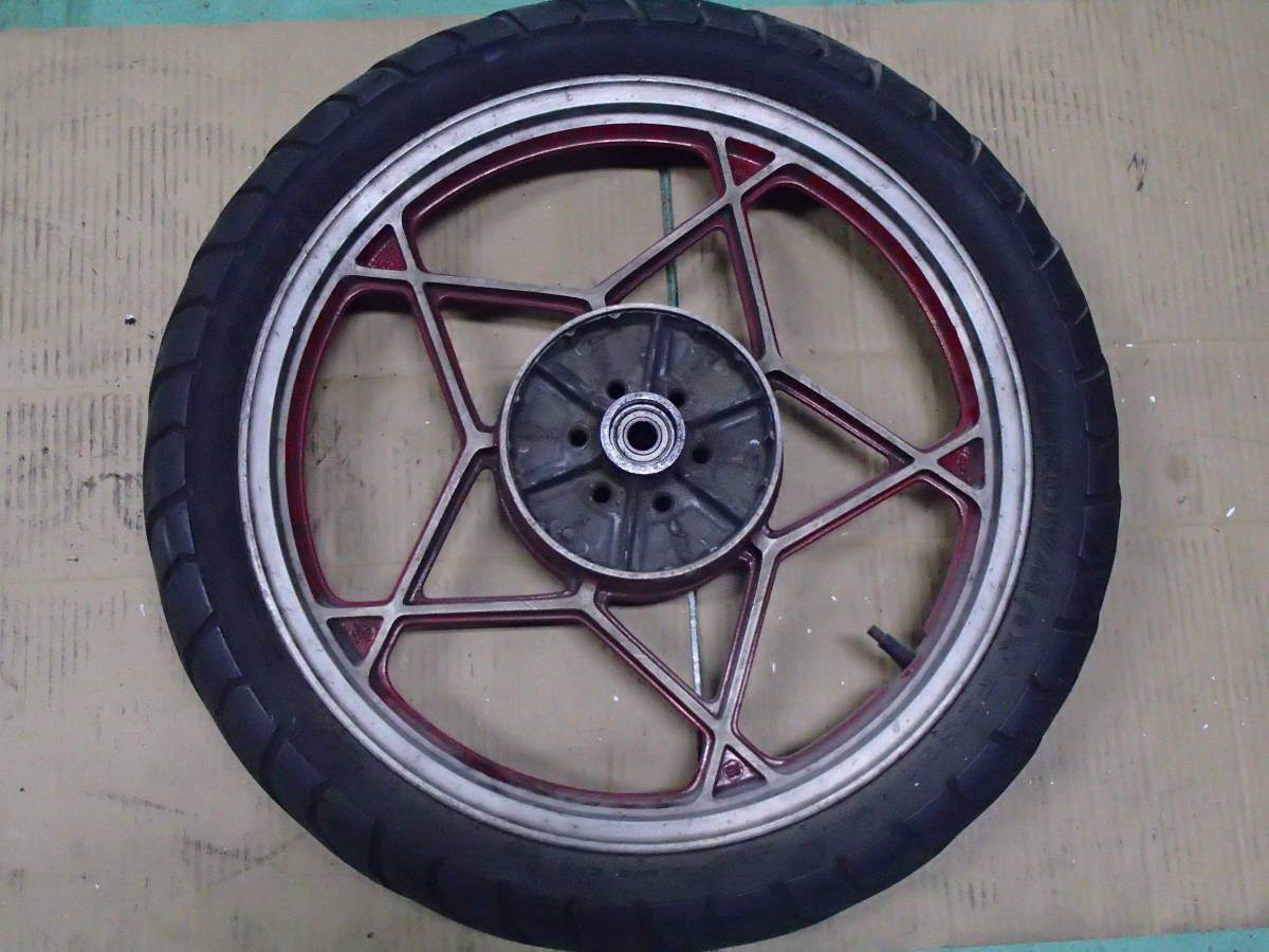 GS400 星キャストリアホイール 18×1.85 エンケイ GSX400FGSX400E 