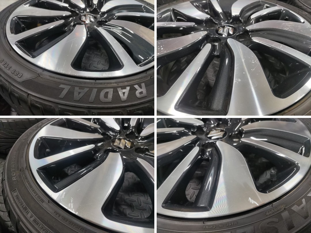 スイフト RS 純正 ENKEI MAT 16インチ 6J +45 4H-100 バリ山 165/50R16 スイフト RS 純正 ENKEI MAT 16インチ 6J +45 4H-100 バリ山 165/50R16