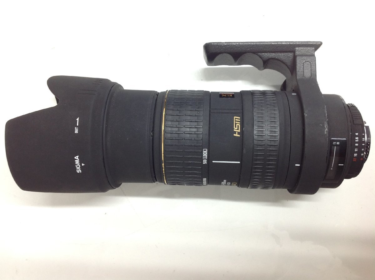 SIGMA◇シグマ APO 50-500mm F4-6.3D EX HSM for Nikon 動作未確認 HSM