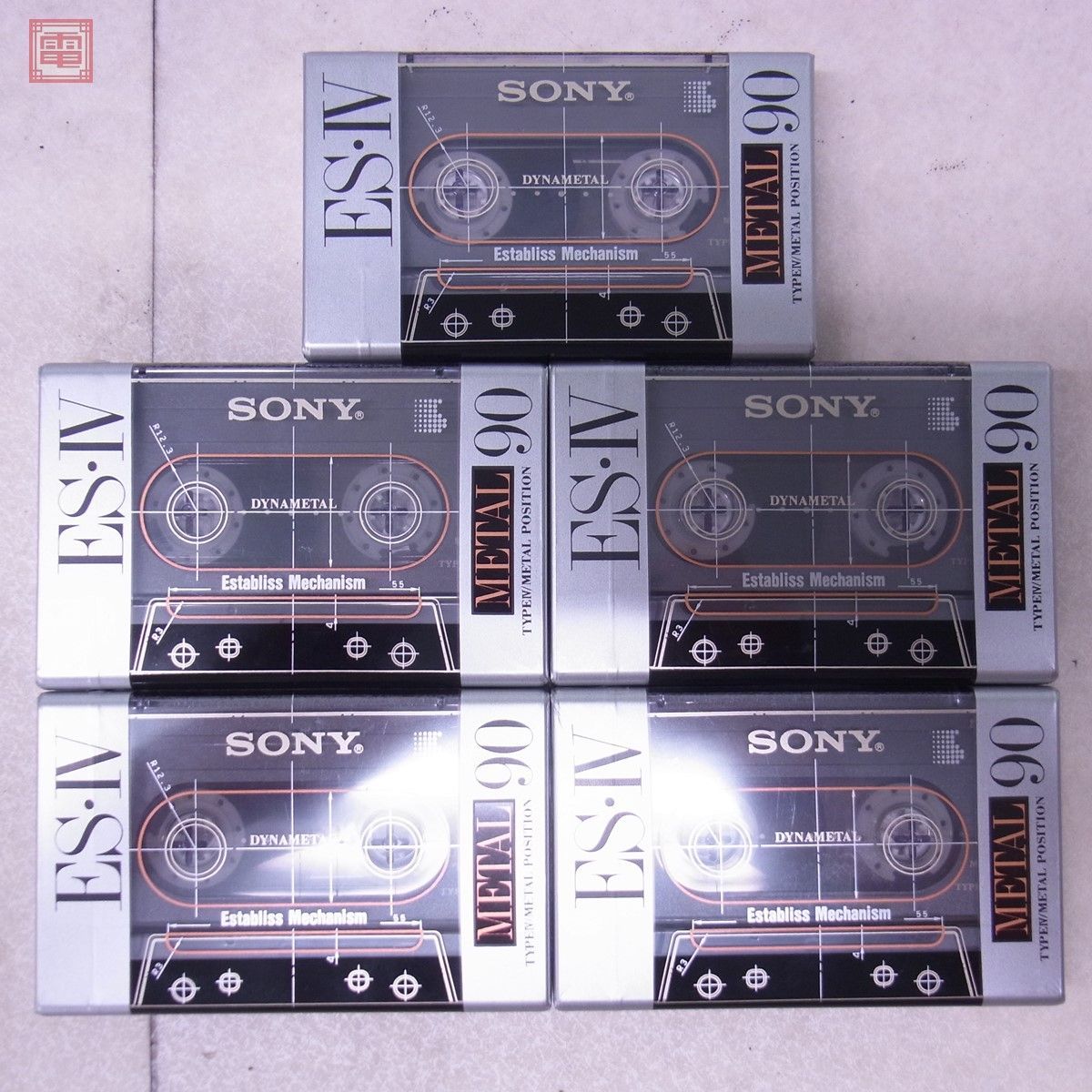 未使用 未開封 SONY ES・IV 90 90分 ESM4 + METAL-XR 60 60分 メタル 