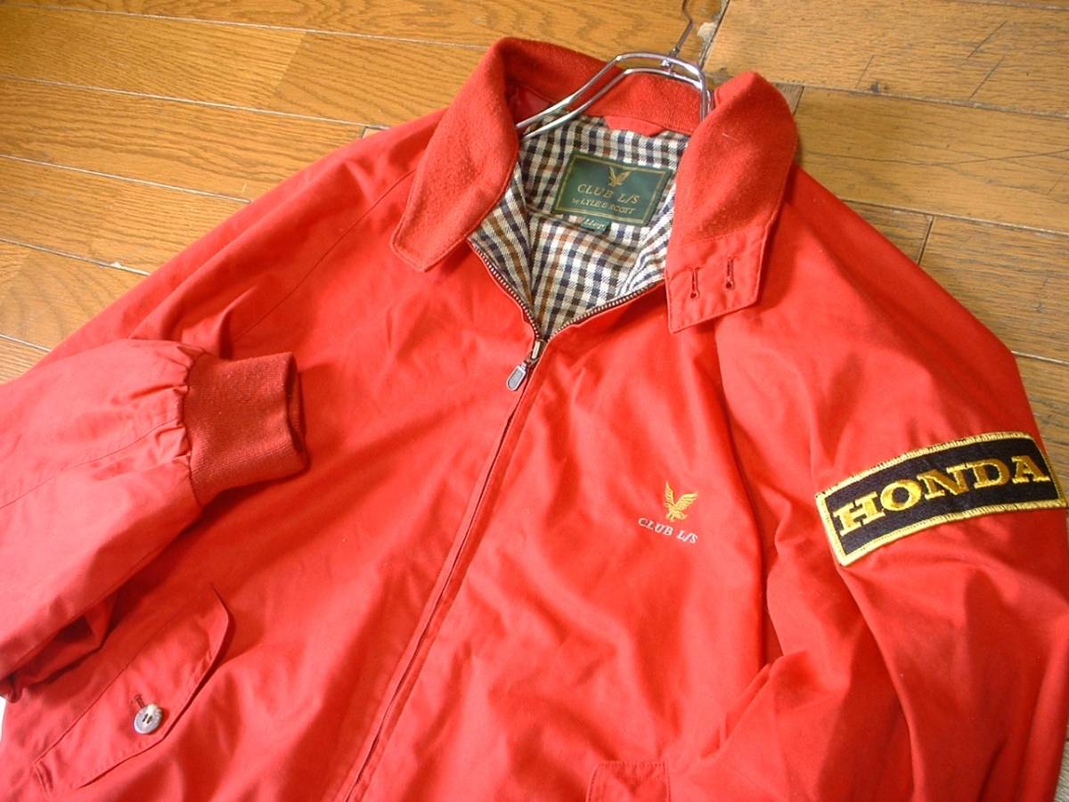 90sビンテージLYLE & SCOTTスイングトップLLチェックライナーXL正規 