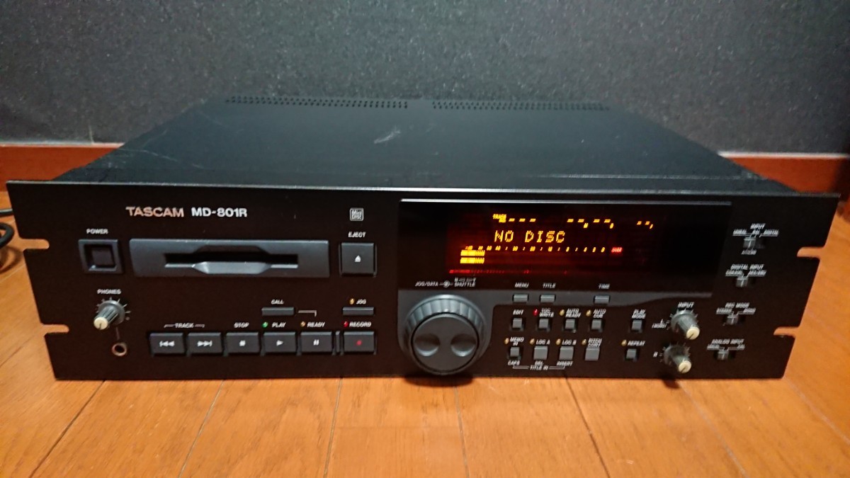 TASCAM TASCAM MD-801R MDデッキ ジャンク MD-801R MDデッキ（ジャンク）
