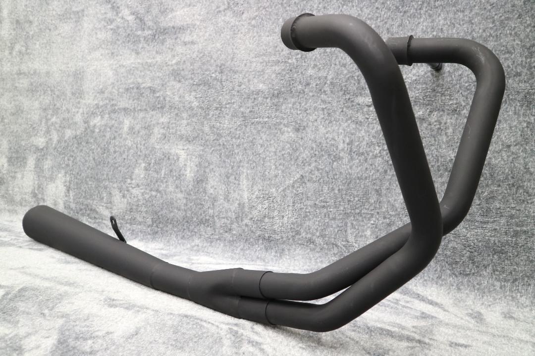 ホーク2 クロス メガホン マフラー TN鉄 黒 /90π CB250T/CB400T HONDA