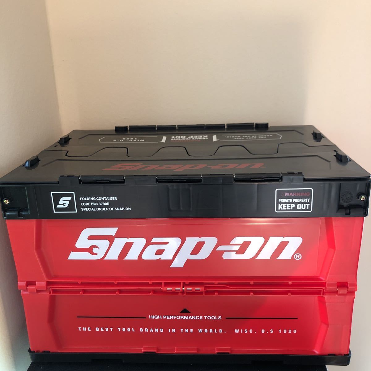 スナップオン オリコン ミニ 折りたたみコンテナ コンテナ Snap-on 