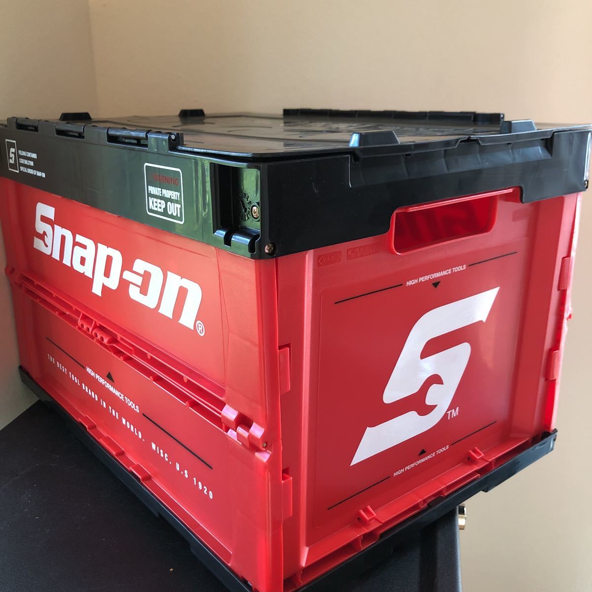 スナップオン オリコン ミニ 折りたたみコンテナ コンテナ Snap-on 