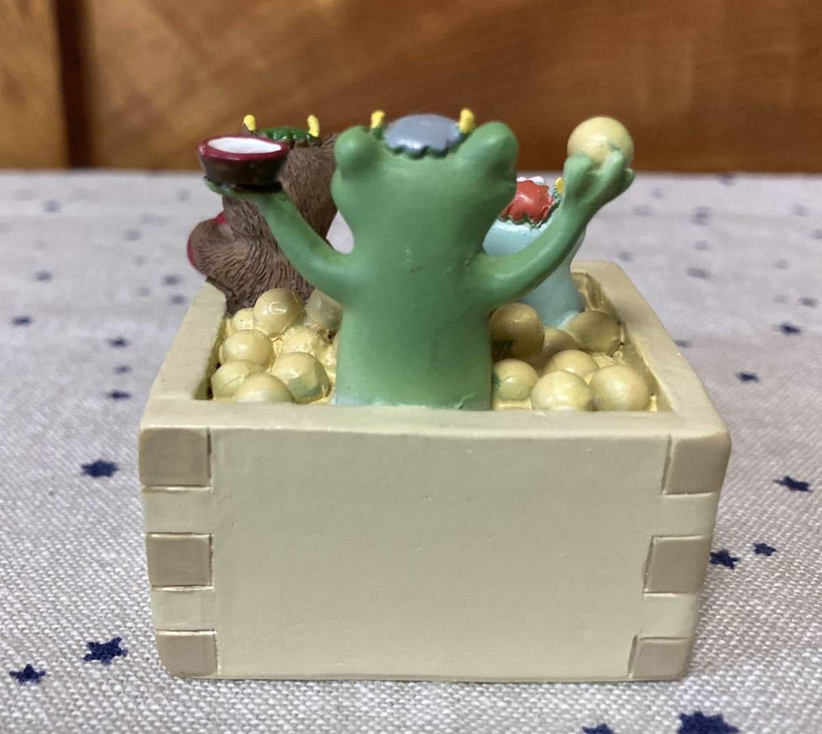 コポー　カエル　節分　豆　くま　置物　鬼 コポー コポミの顔注目！ 節分 豆まき 鬼 新品 copeau コポタロウ