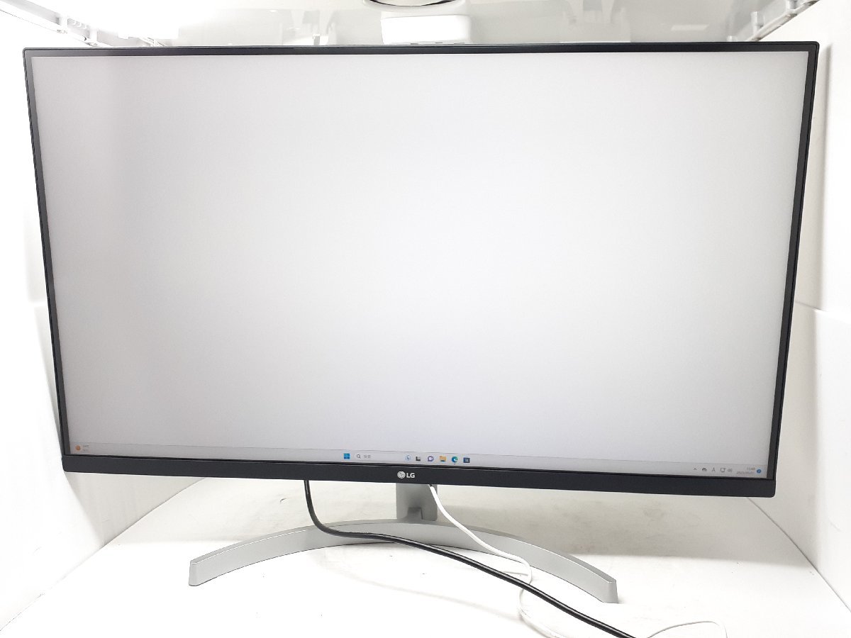 LG フレームレス 4Kモニター 32UN550-W 31.5 スタンドなし Amazon.com