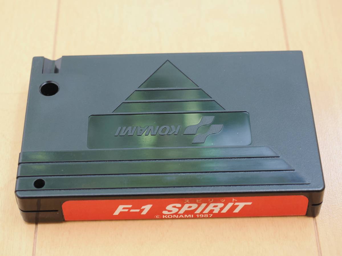 MSX F-1スピリット(F1スピリット) F-1SPIRIT ☆ F-1スピリット コナミ