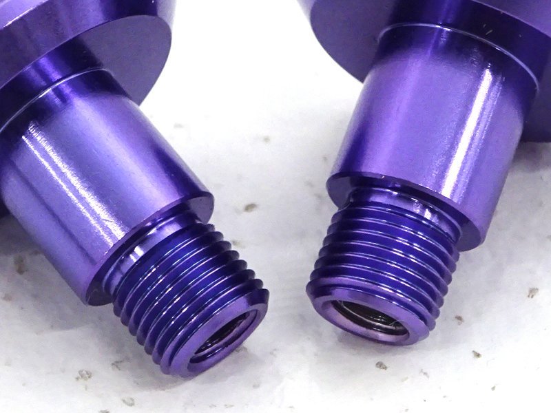 ☆中古☆DRT バリアル ホイールキャップ パープル 2個セット（VARIAL