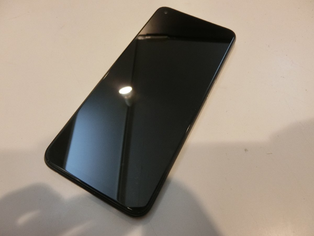 SIMフリー☆au ○判定 OPPO A54 5G OPG02 シルバーブラック 中古 SIMフリー☆au ○判定 OPPO A54 5G OPG02 シルバーブラック 中古