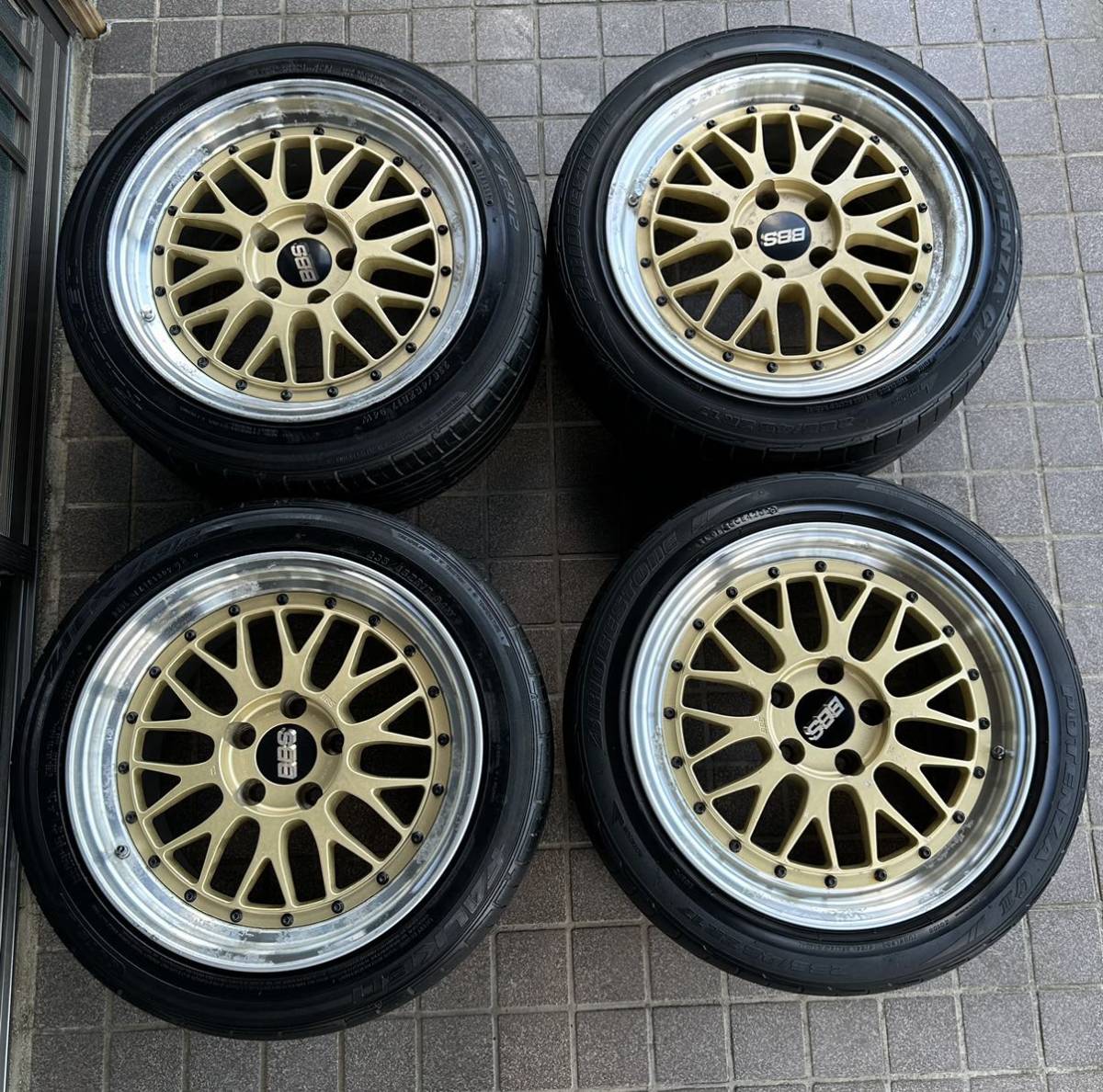 BBS LMP071 LMP072 17インチ ホイールセット PCD 5H-114.3 8J 9J ET35 